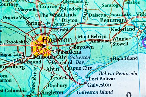 list of cities in houston.